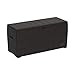 Duramax Cedargrain Durabox 270L, Rangement extérieur, Coffre de Jardin, Boîte à Coussin en Plastique verrouillable, Texture Woodgrain, Construction Durable et Solide, Marron