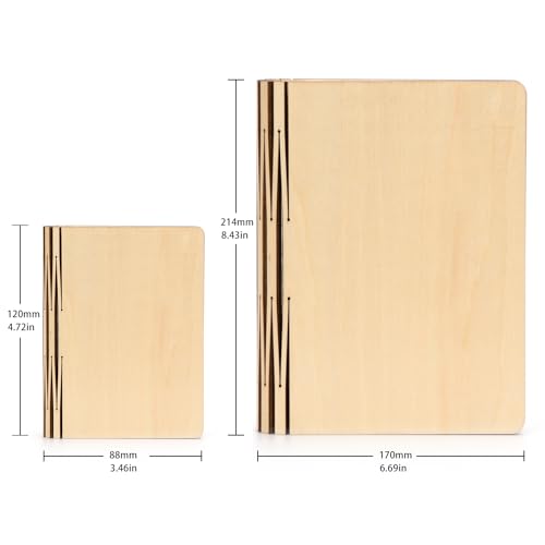 Image of 4.7 Inch Inch Wooden Book Lamp, Book Lovers Gifts,Teacher Appreciation Gifts for Women, LED Ambient Lighting, Magnetic Mood Lighting for Home&Library Decor (Maple)