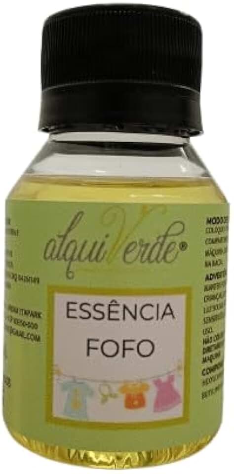 Essência para Lavanderia Concentrada Alquiverde Fragrância Fofo 60 ml – Aromatizador de Lavagem, Fragrância de Limpeza e Suavidade com Toque de Conforto