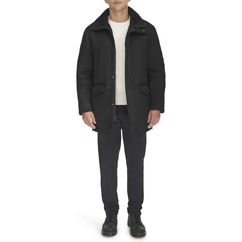 Image of DOCKERS Men's Faux Shearling Walking Coat