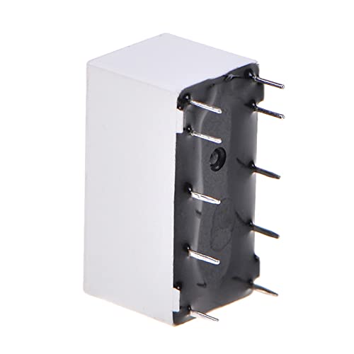 Relais 12V bistable DPDT à faible consommation HFD2 005 S L2 D