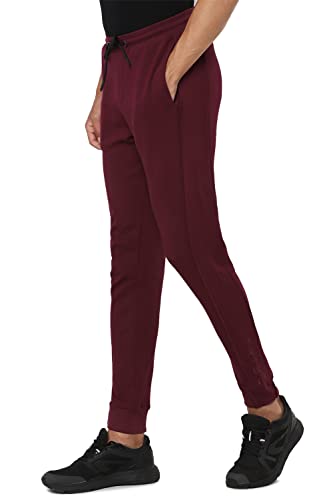 Image of Allen Solly Men's Regular Track Pants (AYJGCURGP583451 Maroon 34)