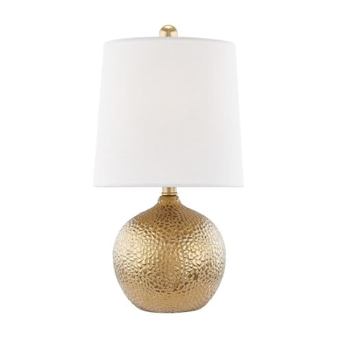 Lámpara de mesa Mitzi HL364201-GD, color dorado