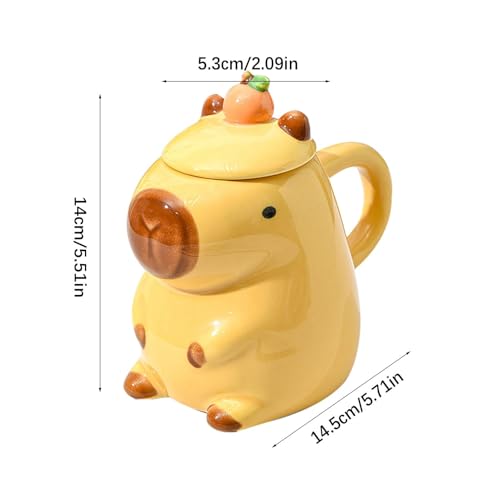 Tazas de café creativas con motivos de animales para desayunos alegres 3