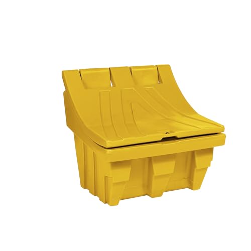 kaiserkraft | Universal- und Streugutbehälter aus Polyethylen | Inhalt ca 150 l | gelb