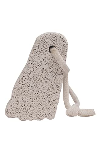 Śukra Pumice Stone for Feet – Foot Scrubber for Exfoliating Dry Dead Skin – Natural Foot Stone Removes Callus on Hands, Heels, and Body – Foot Shape (Pack of 3)