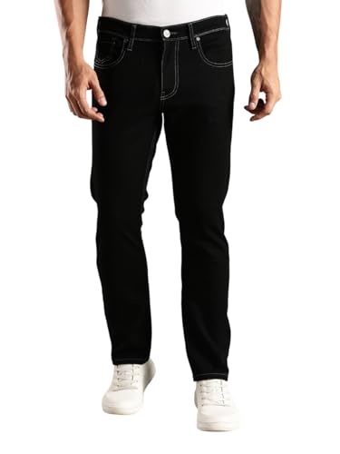 Image of Thomas Scott Men's | Mild Fade | Stright Fit | Denim | Regular Wear | Stretchable | Casual Jeans for Men