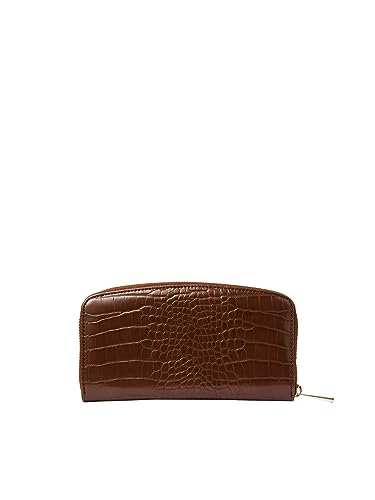 Fiorelli Benny Zip Around Wallet Coffee Croc One Size - Image 4