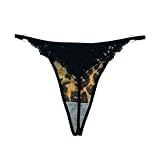 Generico Perizoma Bikini Sportivo Sensuale con Stampa Leopardata per Donna (Coffee, One Size)