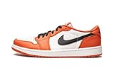 Jordan Mens Air Jordan 1 Low OG CZ0790 801 Starfish - Size 11 Orange/White-Black