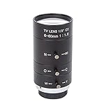 Xenocam 6-60mm 1/3" CS Lens CCTV Lens IR F1.6 Manual Zoom Manual Iris for CCTV CCD Camera