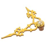 Mouvement silencieux et fluide : les pièces détachées pour horloges mécaniques offrent un fonctionnement silencieux, avec des aiguilles discrètes idéales pour les horloges de chambre et des aiguilles fonctionnelles qui ne perturbent jamais votre espace. pièces de rechange pour horloges à coucou, aiguilles décoratives uniquement