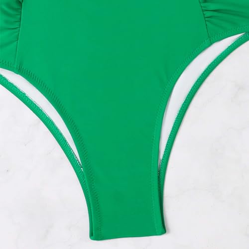 Bikini femme vert taille S de qualité premium et coupe ajustée