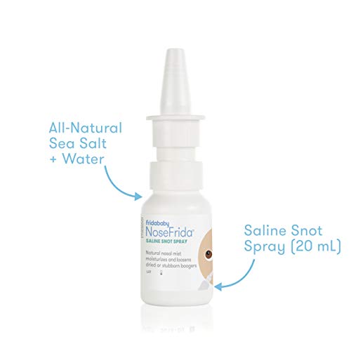 Frida Baby Nosefrida Saline Spray|Saline Nasal Spray To Soften Nasal Passages For Use Before Nosefrida The Snotsucker #TOP4