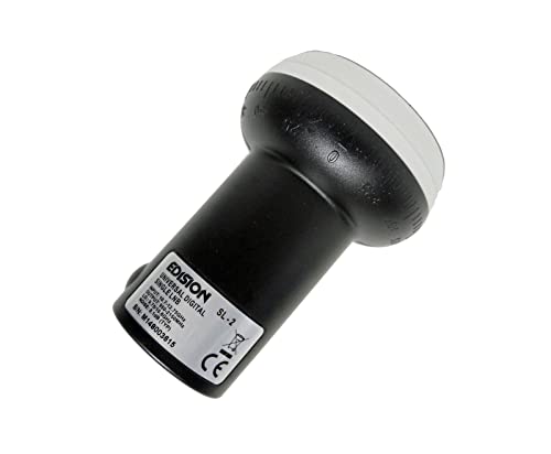 Edision 0.1dB Single Output PLL Universal 9750/10600 L.O. Ku Band LNBF for FTA