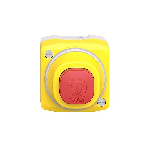 Caja E.Stop lumineuse blanc rouge 24V 1NA 2NC pour sécurité circuit - 5