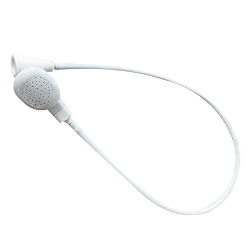 Cabeça de chuveiro portátil Weite, com tubo de 110 cm, ducha durável com spray, drenos, mangueira de