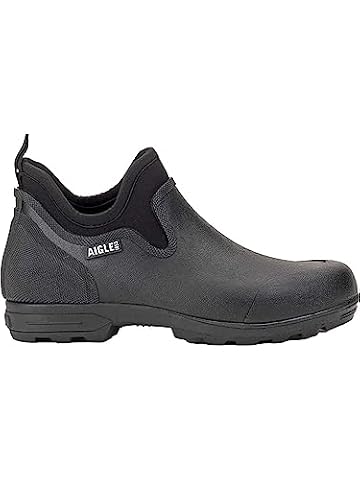 Aigle Męskie Lessfor Plus M2 chodaki, czarny, 45 EU
