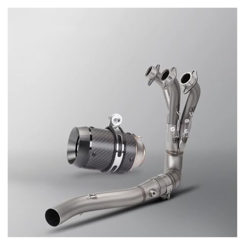 Silencieux moto MT09 FZ09 ligne complète 51mm double capteur type-E
