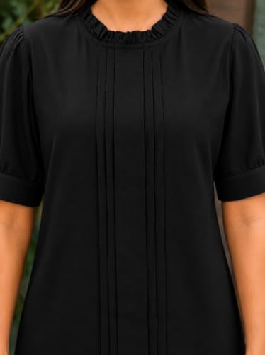 Image of Yash Gallery Womens Rayon Solid Relaxed Fit Casual Top Women & Girls