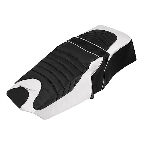 Housse de selle moto étanche noir et rouge pour Yamaha ZY125T-5 anti-pluie