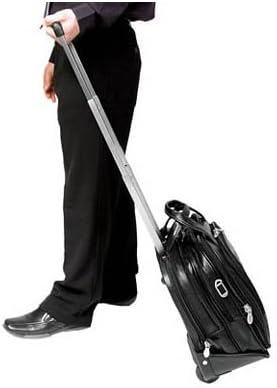 Miniatura 7 de McKlein Rodillo para portátil Serie R, cuero negro (80715)