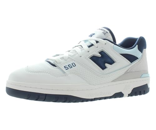 New Balance 550 Unisex Shoes Size 8, Color: White/Blue