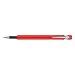 Produktbild Caran d'Ache Metall- Füllfederhalter 849 rot matt Feder F