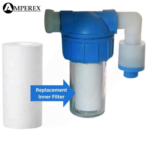 Premium 5 Inch Spun Cartridge Filter for Washing Machines Front & Top Load | 5 inch Housings Refills (Pack of 6) | Get Free Descaling Powder - Image 8