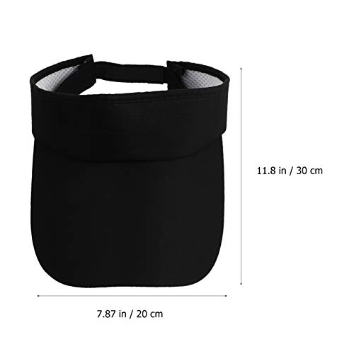 BESPORTBLE 5 Pcs Esporte Baeball Atlético Ao Ar Livre Viseira Chapéu de Sol Dobrável Ajustável Prote