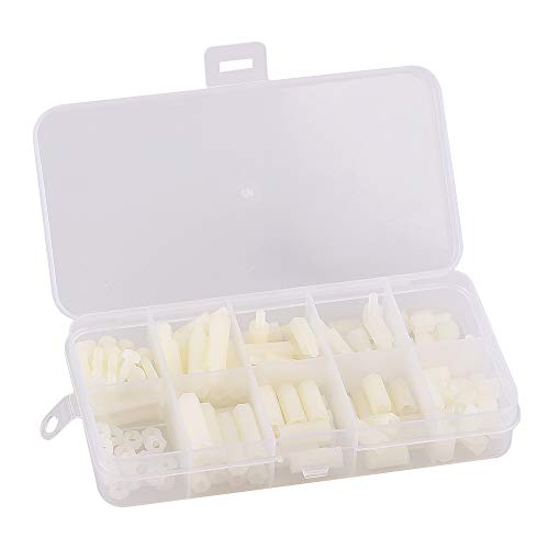 Vis et écrous M3 en nylon haute densité pour assemblages mécaniques de précision - 2