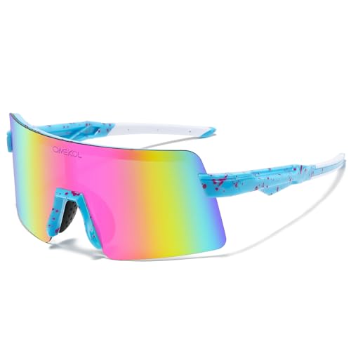 Image of Two Sizes For Adults and Youth Polarized Sunglasses Men Women Outdoor Sport Baseball Glasses UV400 Cycling Eyewear