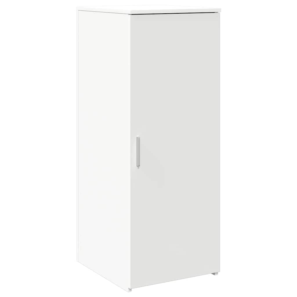 Mobiletto Portaoggetti Bianco 40x45x103,5 cm Legno Ingegnerizzato