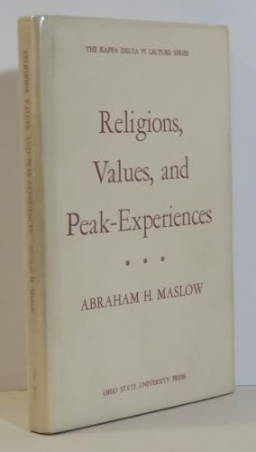 Religions, Values, and Peak-Experiences [Unknown] B000NWIVJC Book Cover