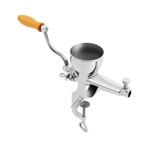 Manuelle Saftpresse Beerenpresse Edelstahl Weizengraspresse Weizengras-Entsafter Handkurbelpresse mit Filternetz, Fußpolster und Dichtringe Manueller Entsafter für Weizengras, Gemüsesorten, Früchte Manuelle Saftpresse Beerenpresse Edelstahl Weizengraspresse Weizengras-Entsafter Handkurbelpresse mit Filternetz, Fußpolster und Dichtringe Manueller Entsafter für Weizengras, Gemüsesorten, Früchte