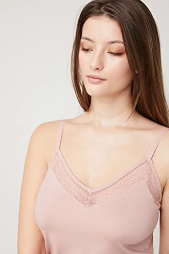 YSABEL MORA - Camiseta Tirantes Nude, Ropa Interior Mujer, Comodidad y Suavidad, Ideal para Uso Diario, Tejido Transpirable, Ajuste, Costuras, Diseño Elegante