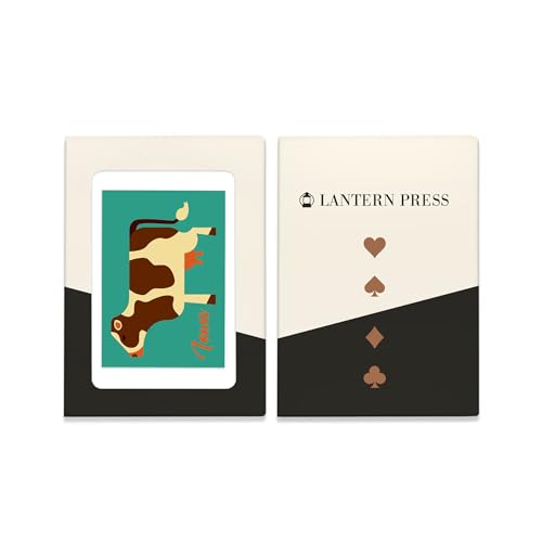 Baraja de Poker Lantern Press con 52 Cartas Geométricas miniatura 4