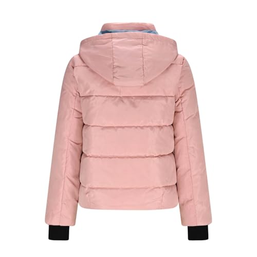 Long Sleeve for Women Winter Fall Velour Cropped Thick Warm Puffer Fuzzy Plain Down Jackets Outfit Women 20254