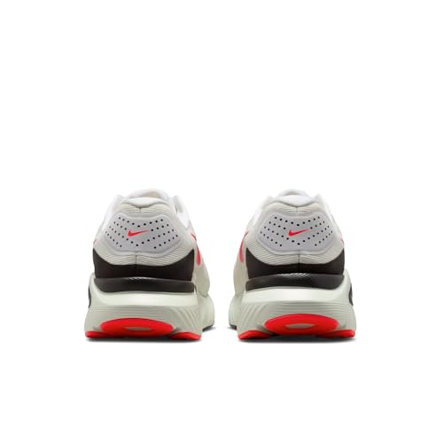 Image of Nike Men Structure 26 Wide White /Bright Crimson-Medium Ash Running Shoes 6 UK