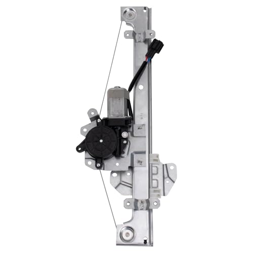 Image of TRQ Front Right Power Window Regulator & Motor Assembly Passenger Side Compatible with 2013-2018 Nissan Altima