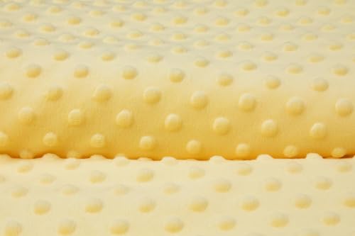 Image of Toddler Comforter 47x59 Inch, Lightweight Down Alternative Quilted Blanket for Crib & Toddler Bed, Soft Cotton Minky Dots Baby Quilt, Machine Washable Year-Round Bedding