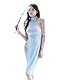 YUANMO Women’s Lingerie Comfortable Nightshirt Uniform Temptation Sleeveless Mini Cheongsam Sleepwear