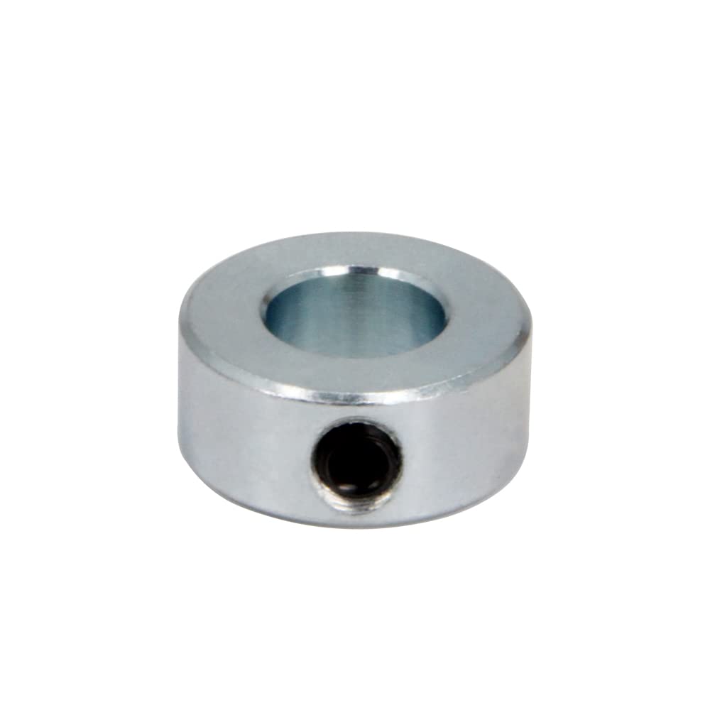 1/2" Shaft Collars - Zinc Plated Steel Set Screws (8 Pack) -6