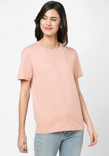 Image of Wear Your Opinion Women's S to 5XL Plain Solid 100% Cotton Unisex Boyfriend Fit T-Shirt (Design: Solid)