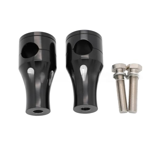 Riser de guidon moto 25mm noir pour Goldwing 1500 1800 et VL800