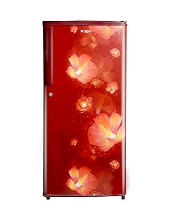 GEM 190 L 2 Star Direct-Cool Single Door Refrigerator (GRDN-2102CMWTV, Camelot Wine, 2022 Model)