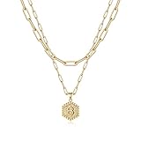 Taille: la chaîne de collier de pendentif en or est une extension de 18 