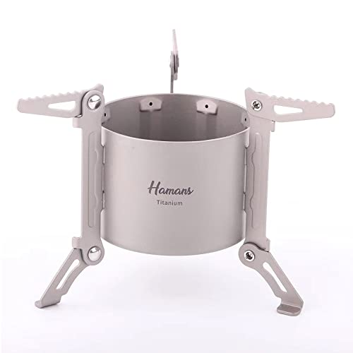 SIUKE Wood Burning Stove Portable Foldable Titanium Wood