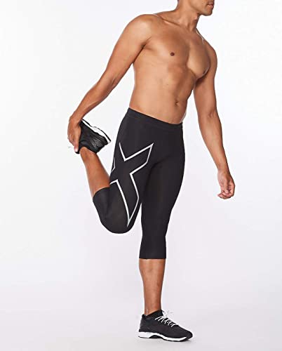 2XU Men's Core 3/4 Compression Tights4