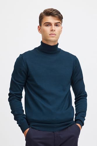 CASUAL FRIDAY CFKonrad Merino Roll Neck Knit Herren Rollkragen Pullover, Größe:XXL, Farbe:Dress Blues Melange (1940241) – Ansicht 2